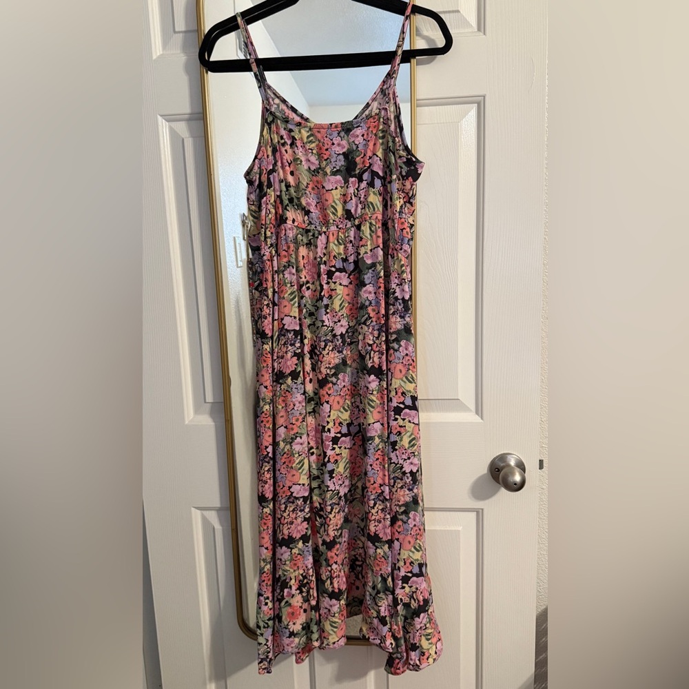Rewind Multicolor Floral Dress - Picture 3 of 4
